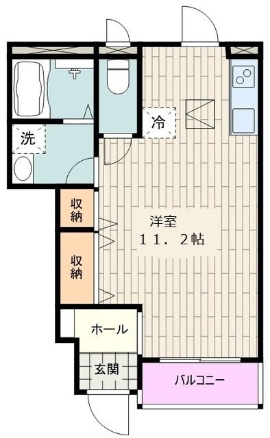 ステーション1の物件間取画像