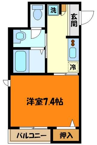 ラ・ベル・メゾン蒼風館の物件間取画像