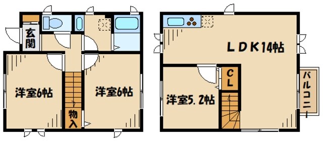 ノワールジョーヌの物件間取画像