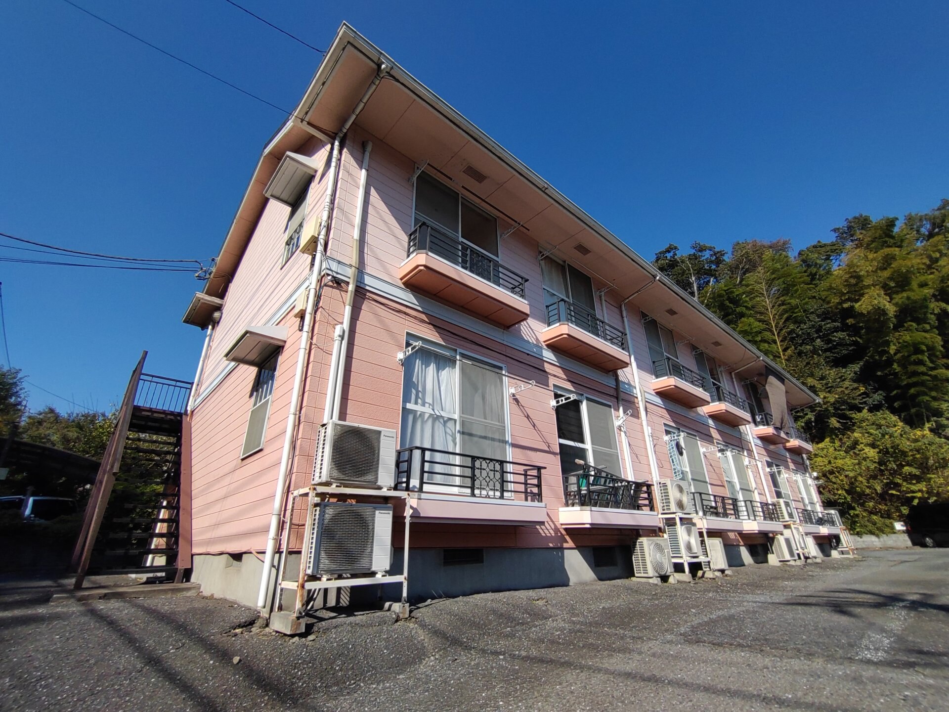 コーポサンライズBの物件外観写真