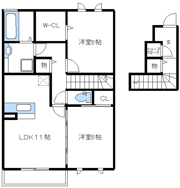 Excellentの物件間取画像