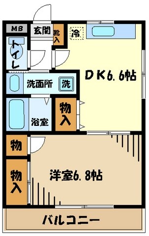 マンションシェルの物件間取画像