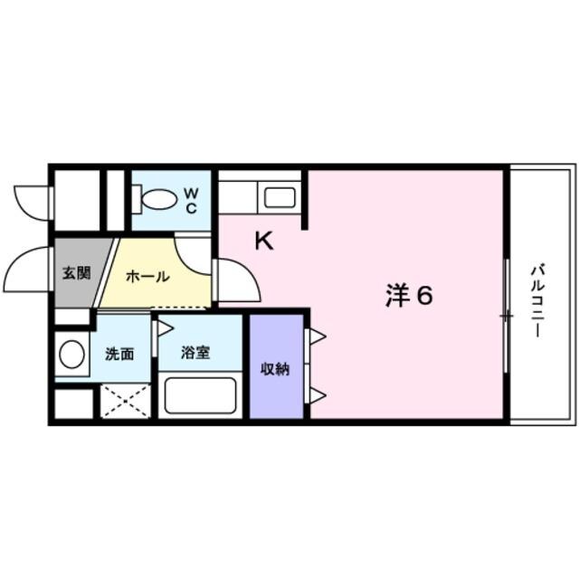 インビック拝島の物件間取画像
