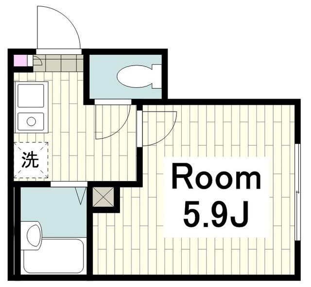 アンスール横浜の物件間取画像