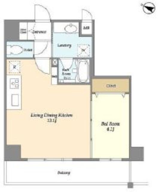 CASSIA藤沢本町の物件間取画像