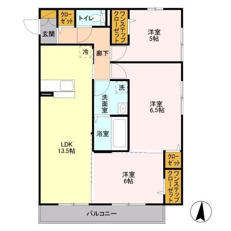 グランデージS.C.の物件間取画像