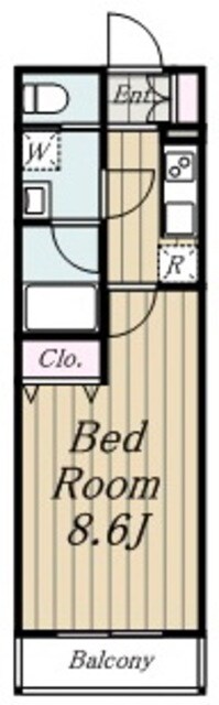 レガリス新宿落合の物件間取画像