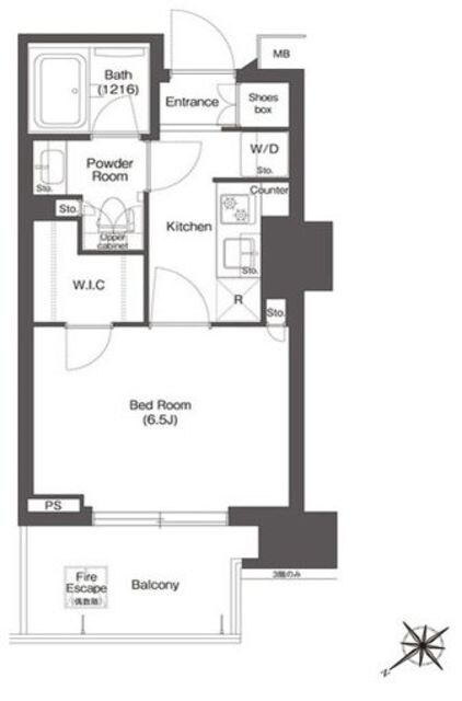 コンフォリア新中野の物件間取画像