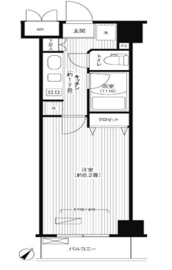 ステラメゾン荻窪の物件間取画像