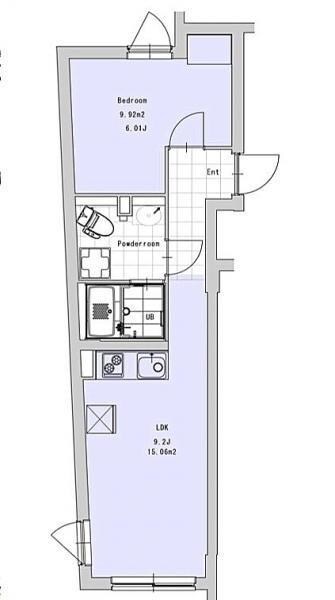 SOU中野の物件間取画像