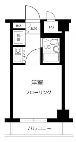 サンパレス松庵の物件間取画像