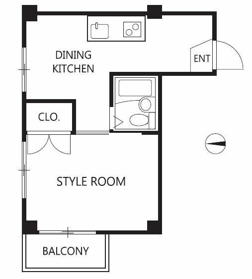 シルクハイムの物件間取画像
