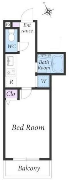 グリーンアベニュー関町の物件間取画像