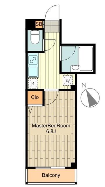 グリーンアベニュー関町の物件間取画像