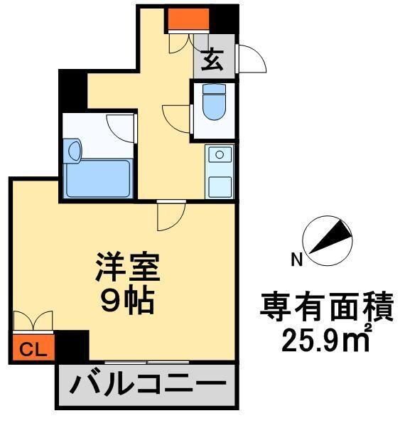 アーネット西船橋の物件間取画像
