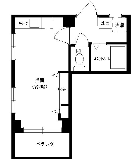 プレステージ千葉の物件間取画像