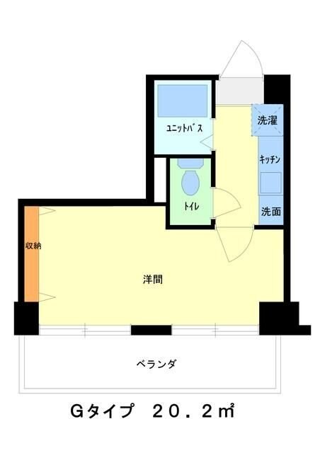 プレステージ千葉の物件間取画像