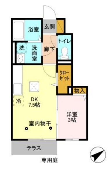 ソーヤエイトクファームの物件間取画像