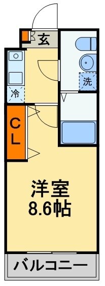 ププレ津田沼の物件間取画像