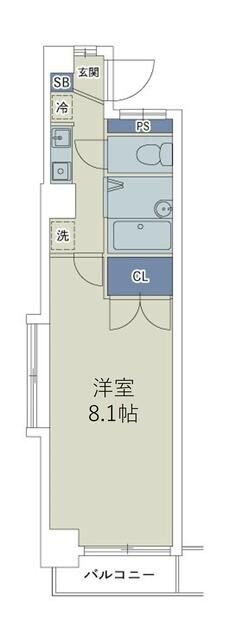 PLENDY稲毛海岸の物件間取画像