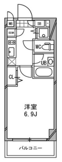 ドゥーエ浦安の物件間取画像