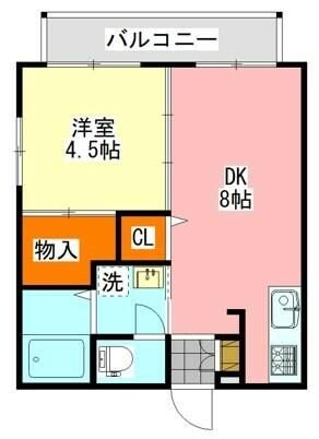 アーバン千葉寺の物件間取画像