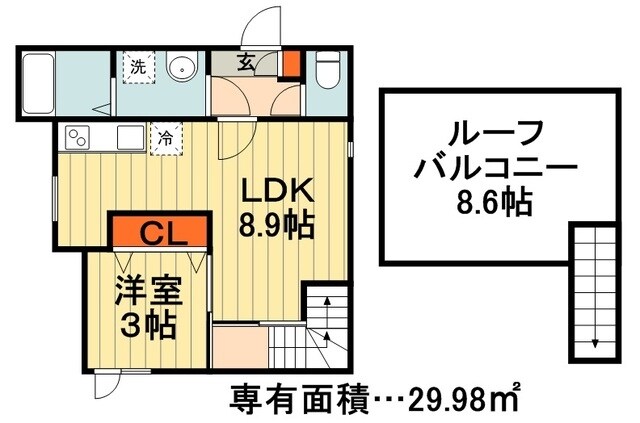 グランティックKRSの物件間取画像