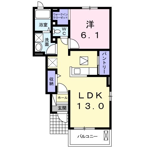 フェアリー・ローズIの物件間取画像