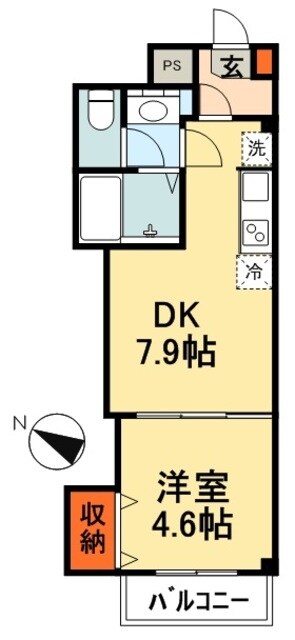 Quatre Saisonの物件間取画像