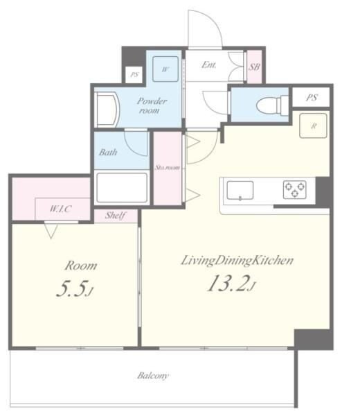 Nouvelle maison yamayaIIの物件間取画像