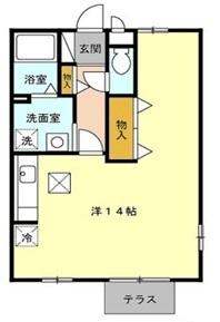 ヴィラセストの物件間取画像