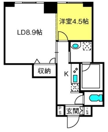 AXIS桜木町の物件間取画像