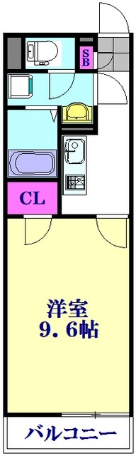 クレイノROUTE 16の物件間取画像