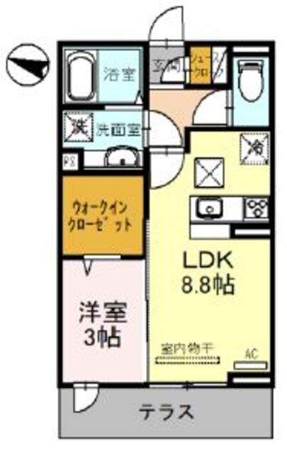 グランコート西大宮の物件間取画像