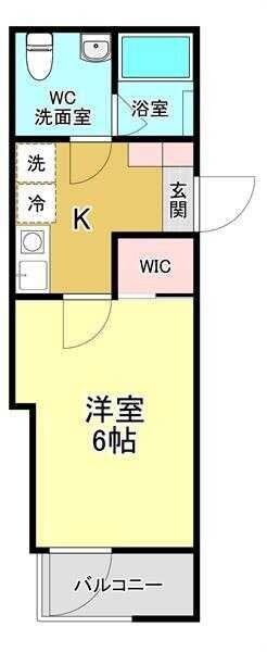 レガーロ桶川の物件間取画像