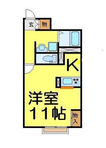 レオネクストヴァルハラの物件間取画像