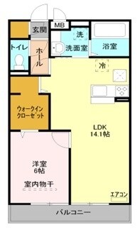 グリーンガーデンの物件間取画像