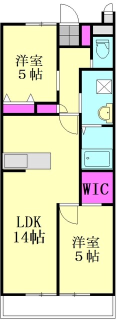 グラン エスポワールD棟の物件間取画像