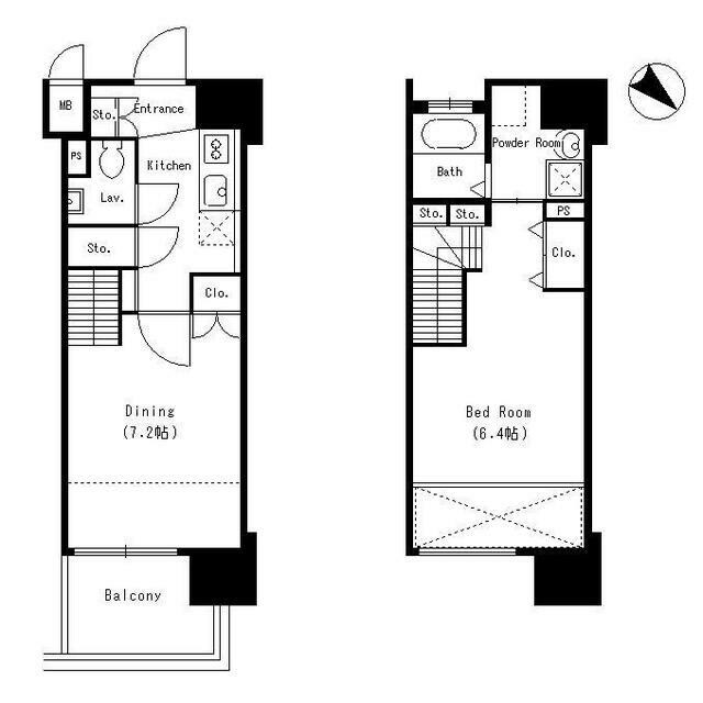 Dormouse Castleの物件間取画像