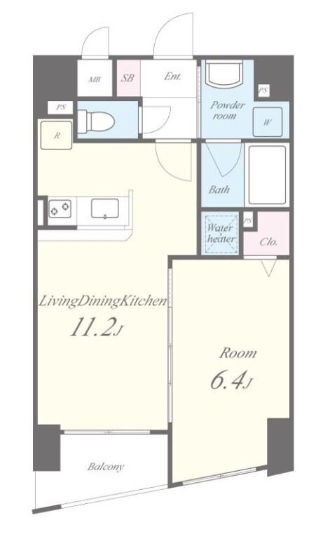 エリアMの物件間取画像
