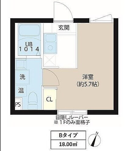 レピュア東十条駅前レジデンスの物件間取画像