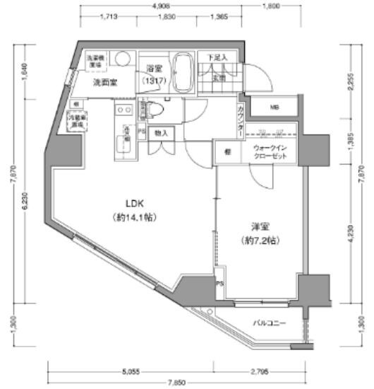 JP noie 小石川富坂の物件間取画像