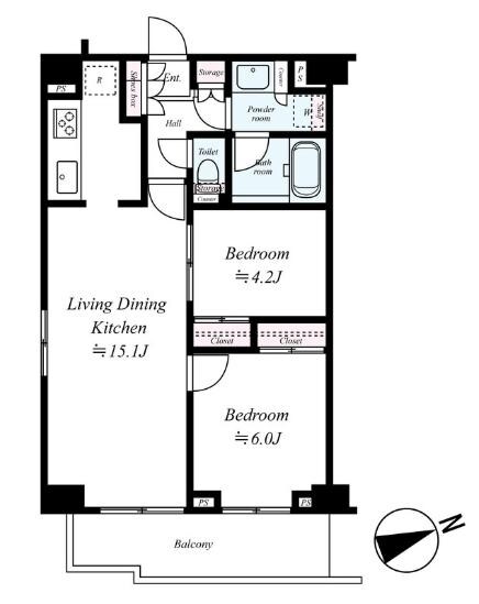 フュージョナル王子RICOTTの物件間取画像