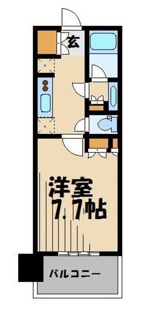 ルフォンプログレ滝野川の物件間取画像