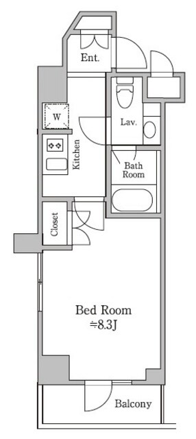 レジディア板橋の物件間取画像