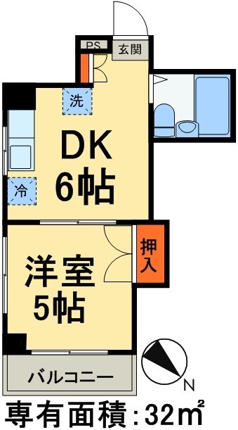 メゾン丸十の物件間取画像