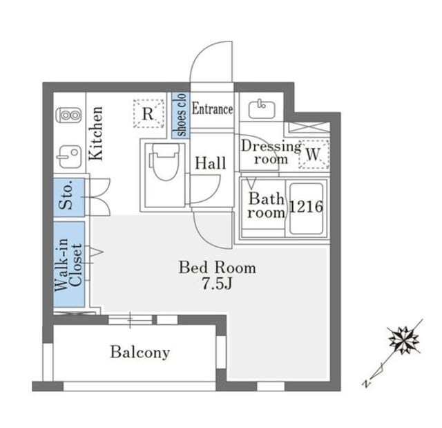 La Douceur巣鴨Eastの物件間取画像