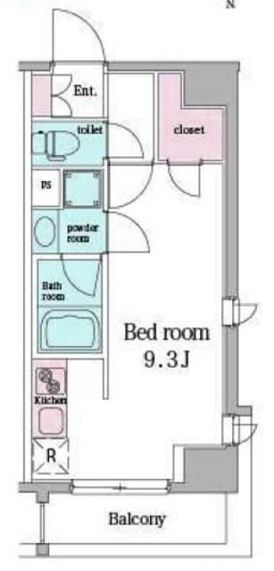 LEXE東京North IIの物件間取画像