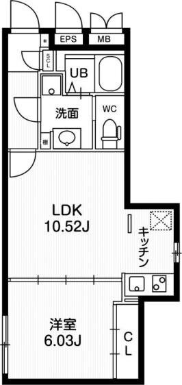 PASEO文京茗荷谷の物件間取画像