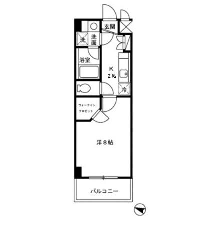 ノエル千駄木の物件間取画像